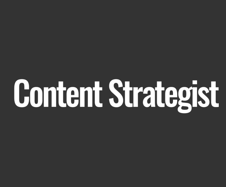 Content Strategist