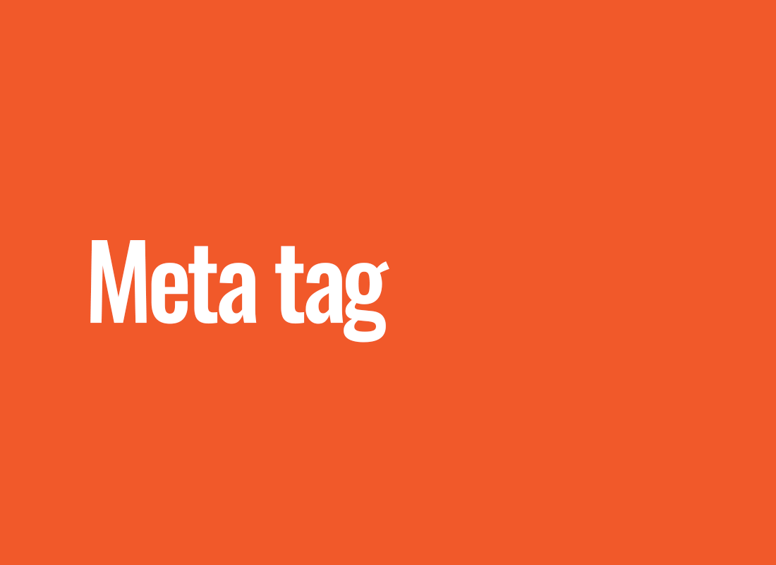 Meta tag