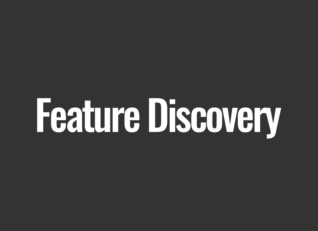 Feature Discovery