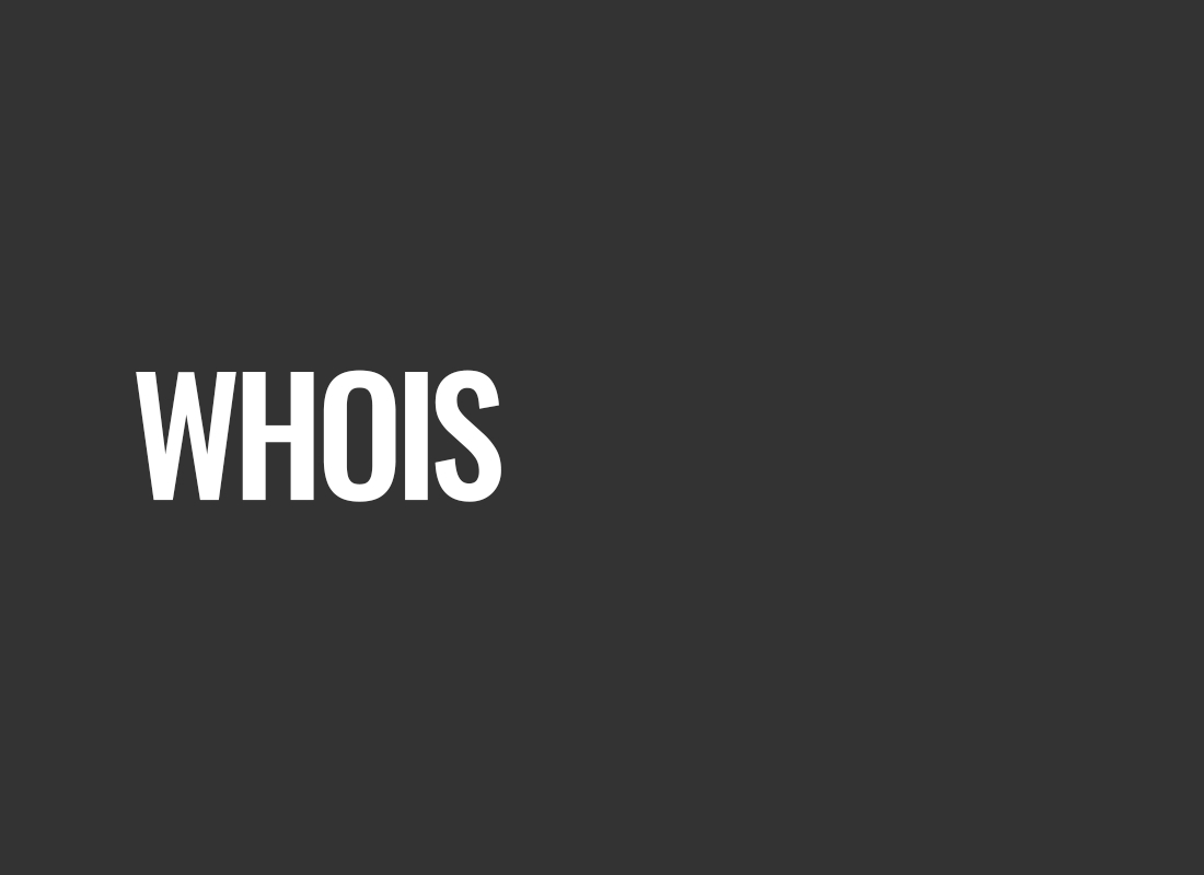 whois