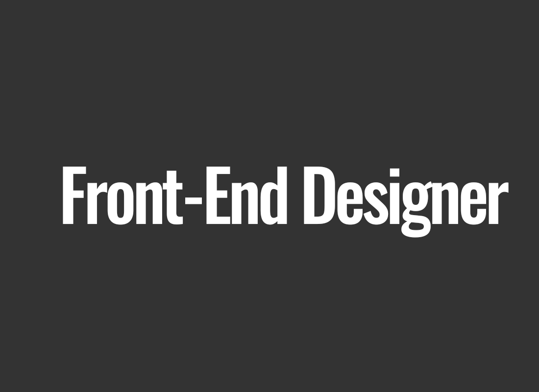 Front-End Designer