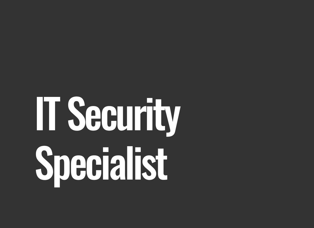 IT Security Specialist