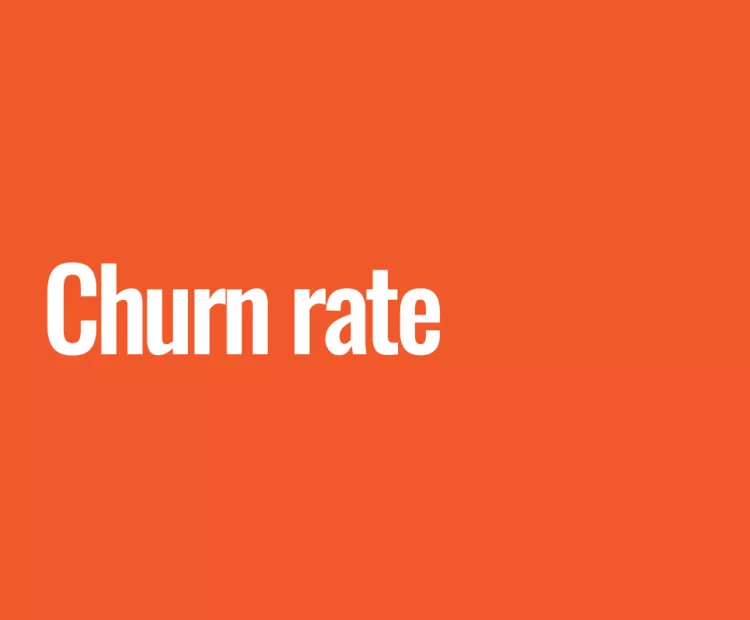 Churn rate