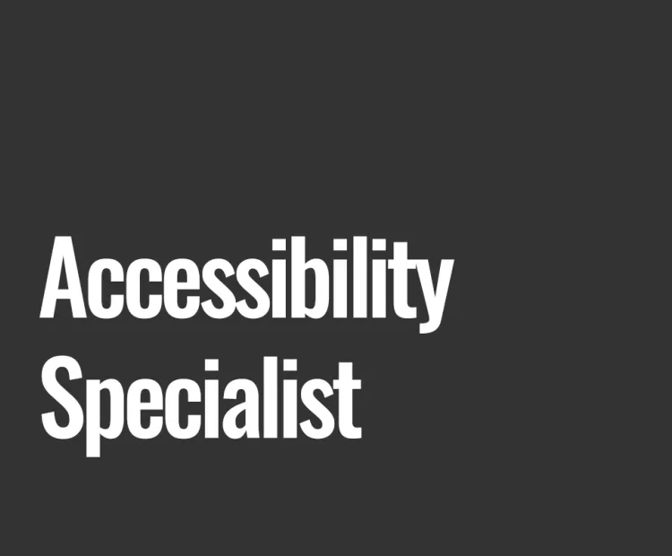 Accessibility Specialist