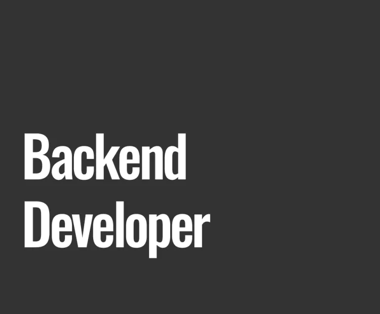 Backend Developer