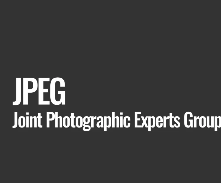 JPEG (Joint Photographic Experts Group)