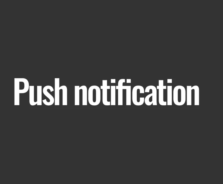 Push notification