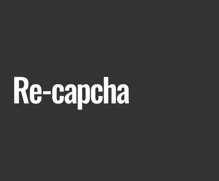 Re-capcha