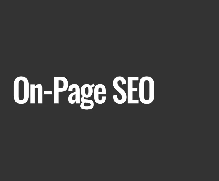 On-Page SEO