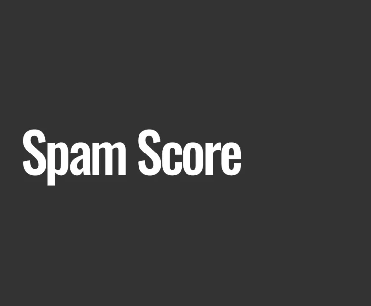 Spam Score