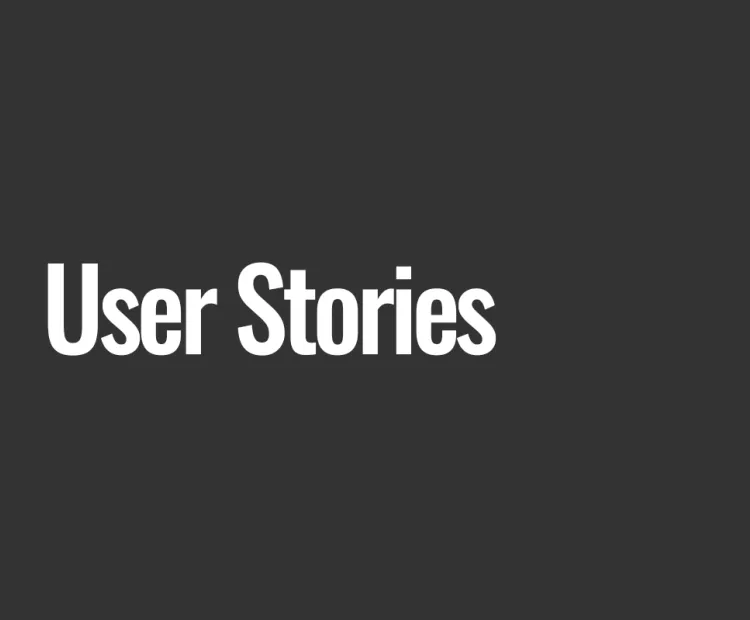 User Stories 