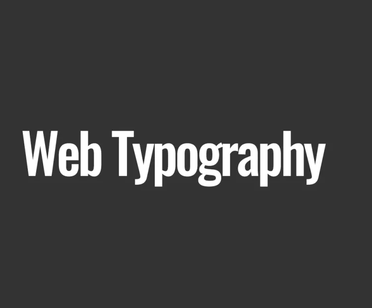 Web Typography